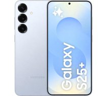 Samsung Galaxy S25+ AI viedtālrunis ar Galaxy AI, bez līguma, mobilais tālrunis ar Android, 12 GB RAM, 512 GB atmiņa, 50 MP kamera, ledaini zils