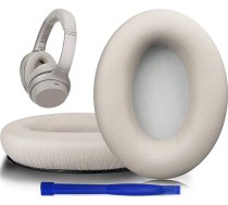 SOULWIT austiņu spilventiņi no jēra ādas Sony WH-1000XM3 (WH1000XM3) austiņām, augsta blīvuma trokšņu izolācijas putu spilventiņi, īpaši biezi