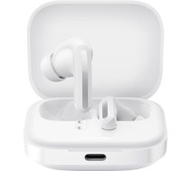 Xiaomi Redmi Buds 5, Bluetooth 5.3 In-Ear austiņas, 46 dB aktīva trokšņu slāpēšana, līdz 40 stundām akumulatora, dinamiskais draiveris, 5 ATM ūdensizturīgas, baltas krāsas