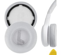 Geekria QuickFit rezerves proteīna ādas ausu spilventiņi JBL Live 400BT austiņām Ausu spilventiņu remonta detaļas (pelēks)