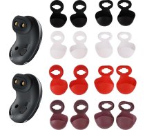 8 pāri saderīgi ar Samsung Galaxy Buds Live austiņām Ausu aizbāžņi Mīksts silikons, saderīgs ar Samsung Galaxy Buds Live austiņām (sarkans, brūns, melns, balts)