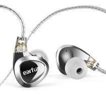 EarFun EH100 vadu austiņas, augstas izšķirtspējas IEM ar 2DD 1BA, In-Ear austiņas ar 2 kontakta 0,78 mm kontaktdakšu, 3,5 mm kontaktdakšu, 2 pāri maināmu regulēšanas sprauslu