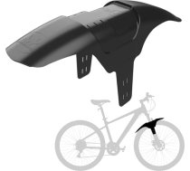 Mudhugger Clip On priekšējais velosipēda dubļu aizsargs Shorty EVO Ziptie Black