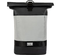 OAK25 Rolltop mugursoma vīriešiem un sievietēm - Atstarojoša - Atstarojoša velosipēda mugursoma - Laba redzamība un drošība - Velosipēda dienas mugursoma ar nodalījumu klēpjdatoram - Ūdensnecaurlaidīga