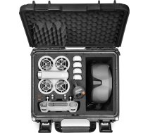 LEKUFEE PДЃrnД“sДЃjams Е«densnecaurlaidД«gs ciets futrДЃlis DJI Neo Drone, DJI Neo Fly More Combo, melns, ceДјojumiem, sportam, pДЃrgДЃjieniem, kempingiem, iekЕЎtelpДЃm vai ДЃrДЃ