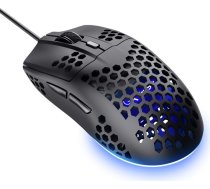 Spēļu pele melna viegla gxt928 helox