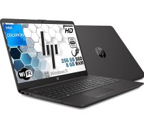 Piezīmjdators HP 255 G7 Portatīvais dators HP 255 G7 Displejs 15,6 collas / 39,6 cm / CPU A A4 2,3 GHz līdz 2,6 GHz / RAM 4 GB DDR4 / SD M2 256 GB / Vga Radeon R3 / HDMI / WiFi Bluetooth / Windows 10 Pro + Open Office