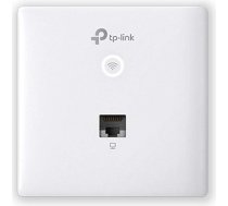 TP-Link EAP230-Wall Wi-Fi 6 sienas piekļuves punkts, Wi-Fi ātrums līdz 1167 Mb/s, gigabitu pieslēgvieta, Omada SDN, centrālā vadība, vienkārša uzstādīšana, elegants dizains