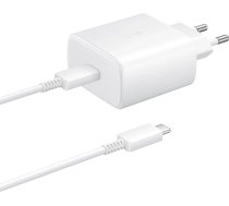 Samsung EP-TA845EWE 45 W tīkla lādētājs ar USB-C 1,8 m kabeli - balts