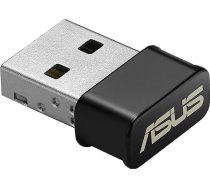 ASUS USB-AC53 NANO Wi-Fi AC1200 USB adapteris, MU-MIMO, Plug-n-Forget 11ac Wi-Fi atjauninājums - melns