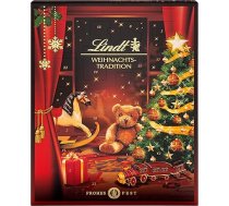 Lindt šokolādes Ziemassvētku tradīciju Adventes kalendārs 2025 | 253 g | 24 dažādi šokolādes un šokolādes pārsteigumi | Šokolāde Ziemassvētku sezonai | Šokolādes dāvana