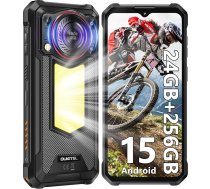 OUKITEL WP53 PRO Āra viedtālrunis Android 15, 24GB (8+16) + 256GB/1TB Āra mobilais tālrunis bez līguma, 11000mAh būvlaukuma mobilais tālrunis, 128 dB skaļrunis, 6,52 collu HD, 50MP, 900lm kempings