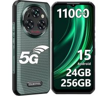 OUKITEL WP35 Android 15 āra mobilais tālrunis 5G, 11000mAh/33W, 24GB + 256GB/2TB, MTK 7025 āra viedtālrunis bez līguma, 108MP + 8MP nakts redzamības kamera, 6,6 collu FHD+ būvlaukuma mobilais telefons