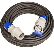 Poly Pool PP2652 CEE pagarinātājs 3-pin 20 m kabelis 3G 1,5 mm² kontaktdakša un industriālā kontaktligzda IEC309 Grande 16A IP44 Ideāli piemērots autofurgoniem