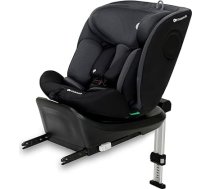 Kinderkraft I-360 bērnu sēdeklītis 0-36 kg, I-SIZE 40-150 cm, grozāms par 360 grādiem, bērnu autokrēsliņš ar ISOFIX staciju, FWF un RWF, regulējams galvas/balsta atzveltne ar noliektu pozīciju, melns
