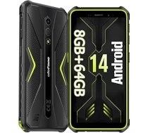 Ulefone Armor X12 Pro Āra mobilais tālrunis Android 14 ar Octa-Core 8GB + 64GB/SD-256GB, ip68/69k viedtālrunis bez līguma Ūdensizturīgs 4G Dual SIM mobilais tālrunis ar 4860mAh akumulatoru, 13MP + 8MP,
