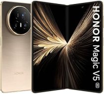 HONOR Magic V5 viedtālrunis 5G Dual SIM NFC, 16GB + 512GB, 9,0 mm salokāms plāns dizains ar 6,43 collu / 7,95 collu mobilo tālruni, Android mobilais tālrunis bez Simlock, bez līguma, 5820mAh, IP58&IP59