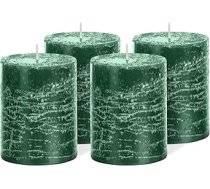 Brandsseller Sveces, 4 sveces, 7 x 10 cm, Ziemassvētkiem, Adventes vainagiem, zaļš