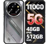 OUKITEL WP62 Āra mobilais tālrunis bez līguma, 5G - 16GB RAM + 512GB ROM Āra viedtālrunis 11000mAh, Android 15 mobilais tālrunis, izturīgs būvlaukumu mobilais tālrunis, IP68/NFC/OTG/GPS/Face ID