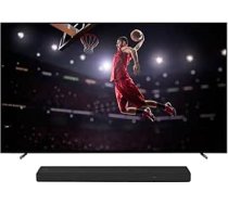 Sony BRAVIA XR-55A80L OLED 4K HDR Google TV HT-A3000 3.1 kanālu Dolby Atmos skaņu panelis, melns