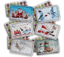 Mazākais Adventes kalendārs pasaulē 6 mini Adventes kalendāru komplekts ar Pulmoll