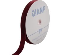 25 mm bordo krāsas samta lenta dāvanu iesaiņošanai, Ziemassvētku vainagam, dekorēšanai, amatniecībai, kāzu dekorēšanai, loku veidošanai