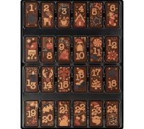 Weibler Confiserie dāvanu iepakojums Adventes kalendārs Classic Dark 200 g