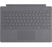 Microsoft Surface Pro tipa vāciņš (priekš Surface Pro 4-7) (QWERTZ vācu val.) Platīna (atjaunots)