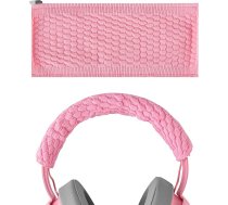 Geekria Padziļinošs Pulovera galvassegas pārvalks saderīgs ar Razêr Kraken Pro V2, 7.1 V2, 7.1, Ultimate Gaming Headset/Headband Protector Repair Parts/Easy DIY Installation (Rozā)