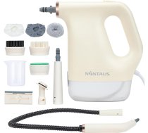 1200 W rokas tvaika tīrītājs ar 450 ml tvertni, pārnēsājams rokas tvaika tīrītājs mājai, daudzfunkcionāls daudzfunkcionāls tvaika tīrītājs, rokas tvaika tīrītājs ar 8 piederumiem virtuvei, mēbelēm, mēbelēm