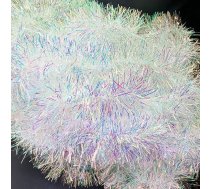 10 m / 32,8 ft Ziemassvētku Tinsel vītņu vītne, garas Ziemassvētku vītņu rotājumi Metāliska Tinsel virtenes Ziemassvētku eglīte Boa karājas apdare Ziemassvētku mājas rotājumi Vainags kāzu pusei