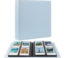 192 kabatas fotoalbums Fujifilm Instax Wide 400/Instax Wide 300/Polaroid OneStep/Now/Now+/Now Gen2, Polaroid POP/Lab Instant Printer, i-Type/600/SX-70 filmu (zils)