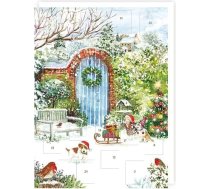 Tradicionālais Adventes kalendārs - Ziemassvētku dārzs - bez šokolādes