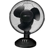Clatronic® Ventilators ar grozāmo funkciju, klusais ventilators, 2 līmeņi, diametrs 23 cm, galda ventilators 30 W, ļoti kluss galda ventilators, VL 3601 Black