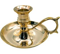 LivuX Vintage stila misiņa zelta sveču turētājs Diametrs 2 cm Garums 13 cm Nostalģisks dizains Ideāli piemērots klasiskajai galda apdarei 1021