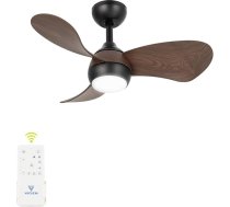 Vagizm Griestu ventilators ar apgaismojumu un tālvadības pulti guļamistabai - klusais griestu ventilators ar apgaismojumu - moderns dizains - reversīvs līdzstrāvas motors - piemērots ziemai un vasarai - GJAJ13