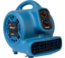 XPower P-230AT Mini Mighty 1/4 HP 925 CFM centrbēdzes gaisa pūtējs, paklāju žāvētājs, grīdas ventilators, ventilators, stackable, Daisy Chain, ūdens bojājumu novēršanai, tīrīšanas darbiem, santehnikai, lietošanai mājās