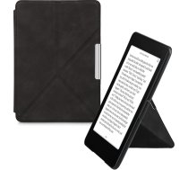 kwmobile Korpuss saderīgs ar Amazon Kindle Paperwhite - mākslīgās ādas aizsargvāciņš e-lasītāja vāciņam (modeļiem līdz 2017. gadam) - melns