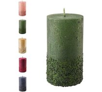 Skaistas un modernas Adventes sveces - 2 sveces - Rustic Finish - Sveces / Pillar Candles - Ziemassvētki / Ziemassvētku vainags / Adventes vainags