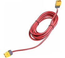 DC XT60 pagarinājuma kabelis, 12AWG 10,0 m garš, īpaši mīksts silikona kabelis, no vīrieša līdz sievietei, adaptera barošanas kabelis 20A Max Saules uzlādes kabelis (10 m)