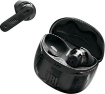 JBL Tune Flex Ghost 2 bezvadu Bluetooth austiņas ar trokšņu slāpēšanu, 48 stundu atskaņošanas laiks, IP54 ūdens un putekļu izturība, daudzpunktu savienojums, ergonomisks dizains, melna, Ghost