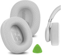 Geekria rezerves austiņu spilventiņi JBL Live 650 BTNC, Lifestyle E65BTNC, Duet NC, Live 660 BTNC austiņām, austiņu spilventiņi, austiņu uzlikas, austiņu uzlikas, austiņas, remonta detaļas (pelēkas)