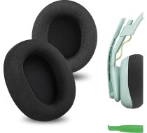 Geekria Comfort sieta auduma rezerves austiņu spilventiņi Astro Gaming A10 Gen 2 austiņu ausu spilventiņiem, austiņu austiņu spilventiņiem, auss vāciņu vāciņu remonta rezerves daļām (melns)