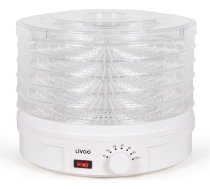 DomoClip DOM202 Dehidrators žāvētājs 250W Ierīce 5 paplātes Balta