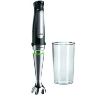 Braun MultiQuick 7 MQ 7000X rokas blenderis - biezeņa stienis ar noņemamu nerūsējošā tērauda maisīšanas pamatni ar ActiveBlade tehnoloģiju vissmagāko sastāvdaļu biezeņa pagatavošanai, ieskaitot 600 ml maisīšanas un mērīšanas trauku, 10