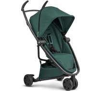Quinny Zapp Flex bērnu ratiņi, stilīgs, ērts bērnu ratiņš ar 3 riteņiem, ļoti viegls, kompakts, salokāms un lietojams no aptuveni 6 mēnešiem, melns uz melna, zaļš, 8,8 kg