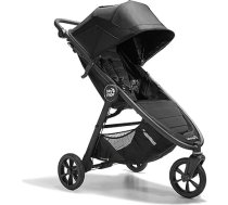 Baby Jogger City Mini GT2 Viegls kombinēts bērnu ratiņu komplekts | 4WD balstiekārta jebkuram apvidum | Ātra salokāmība ar vienu roku | Mazs bērnu ratiņš | Izsmalcināts melns (melns)