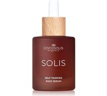 COCOSOLIS SOLIS SOLIS Pašiedeguma sejas serums, pašiedeguma un kopšanas līdzeklis sejai, pašiedeguma pilieni individuālam iedegumam un intensitātei dažu stundu laikā, ilgnoturīgs, bez svītrām
