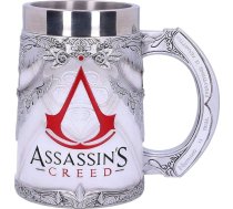 Nemesis Now B5296S0 Oficiāli licencēts balts spēles krūzes krūze, no sveķiem un nerūsējošā tērauda, oficiāli licencēta, Assassins Creed, no sveķiem un nerūsējošā tērauda, daudzkrāsaina, 15,5 cm
