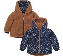 Noppies Bērnu meitenēm meiteņu meitenes jaka Linden Reversible ziemas jaka